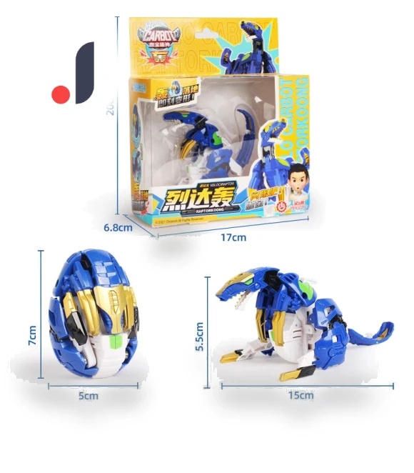 Anime Deformation Egg Toy — Mechanical Construction Kits, Favorlook