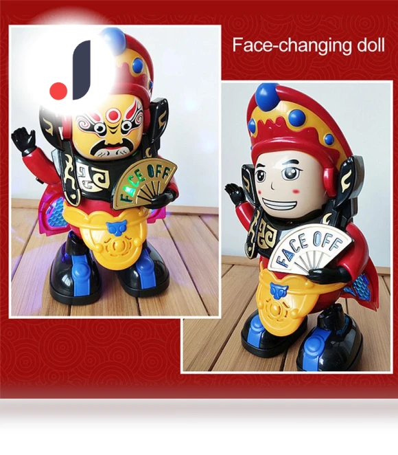 Face-Changing Opera Dancing Robot Toy — Interactive Figures & Robots, Lvits