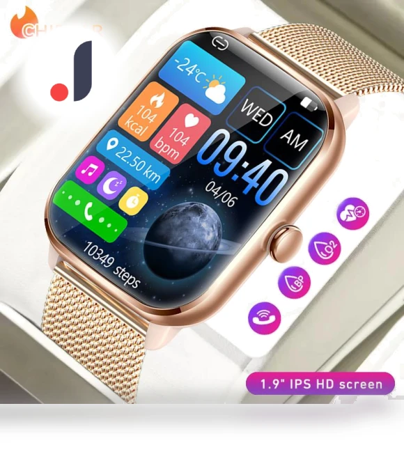 HD Touchscreen Bluetooth Smartwatch — Smartwatches, Tiktop2