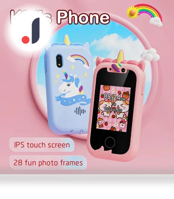 Kids Smartphone with Camera — Interactive Learning Devices, Pig Boutique