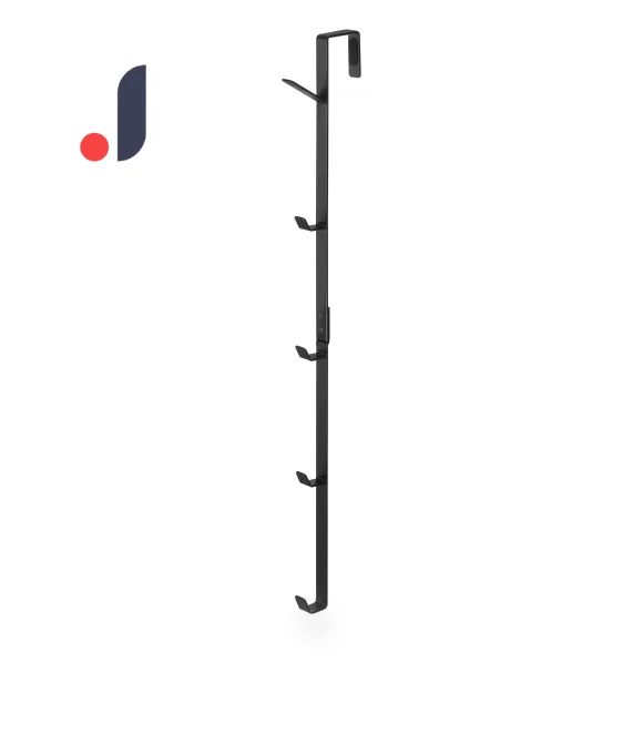 Long Black Door Hanger — , Yamazaki