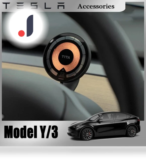 Magnetic Wireless Car Charger Mount — Dashboard Installation Kits, HIMO Group