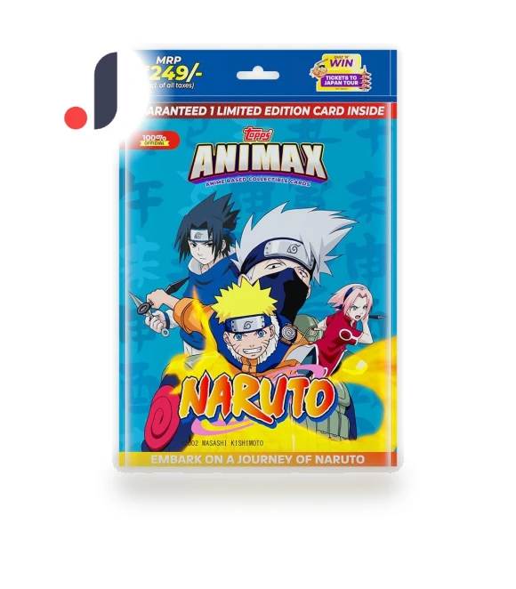 Official Collectible Card Game Naruto Smart Game Pack — Collectible Cards, Topps Animax