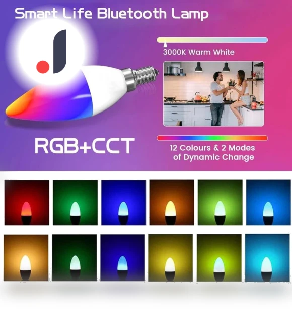 RGB Bluetooth Smart LED Bulb — LED, HIMO Group
