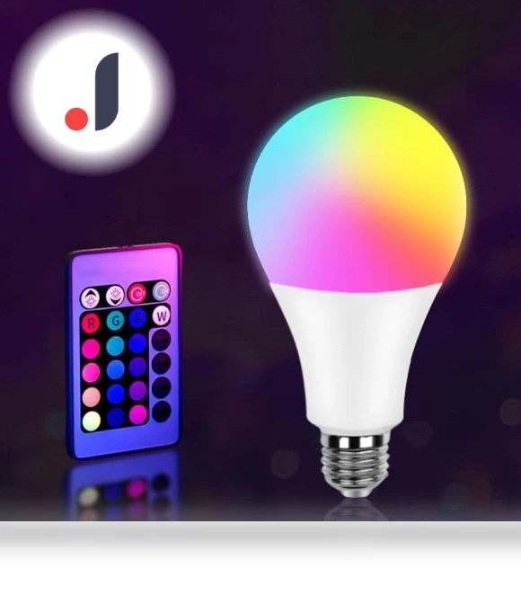 RGB LED Bulb — LED, Chic Home