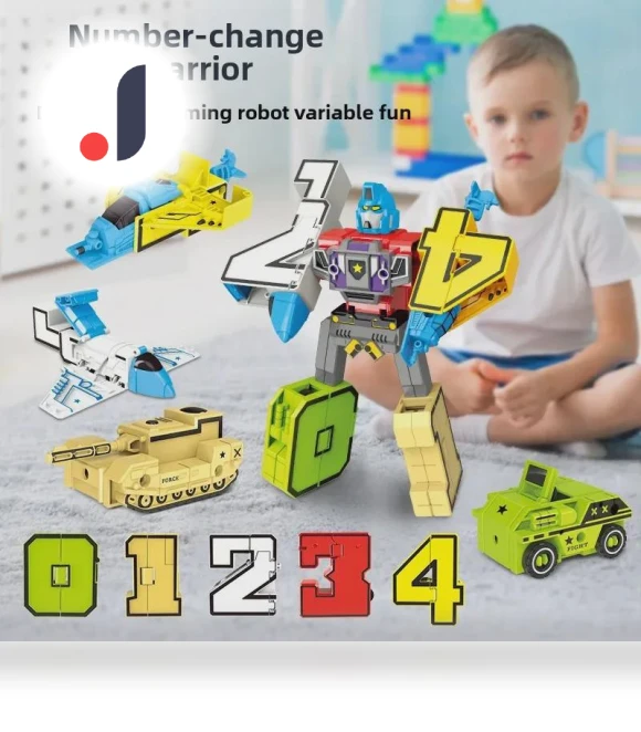 Robot Transformation Kit 0-9 — Construction Kits, StrideBox