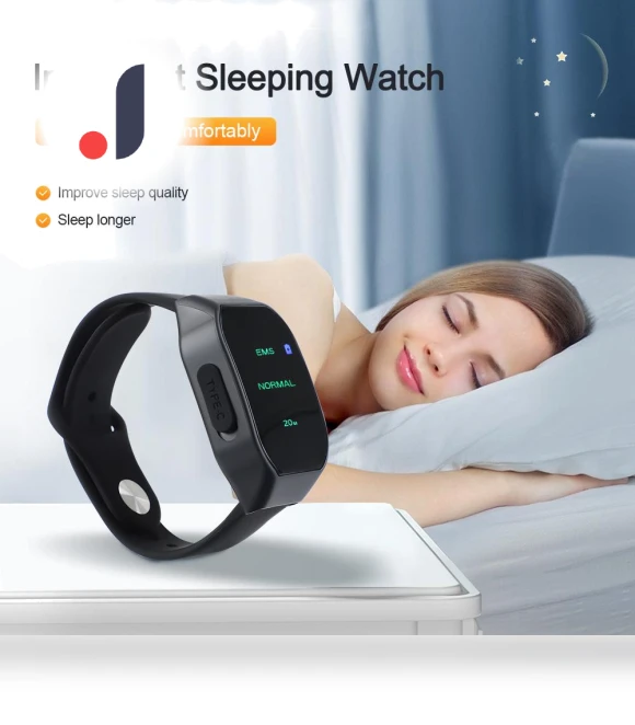 Sleep Aid Microcurrent Impulse Smart Bracelet — Wearable Accessories, Cozy Cottage-Relax