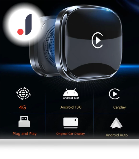 Smart AI Box for Android Auto & CarPlay — Stereo Receivers, Cars Auto Home