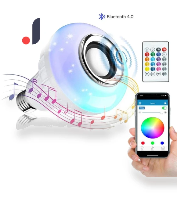 Smart Bluetooth RGB LED Lamp with Remote Control — LED, popmall
