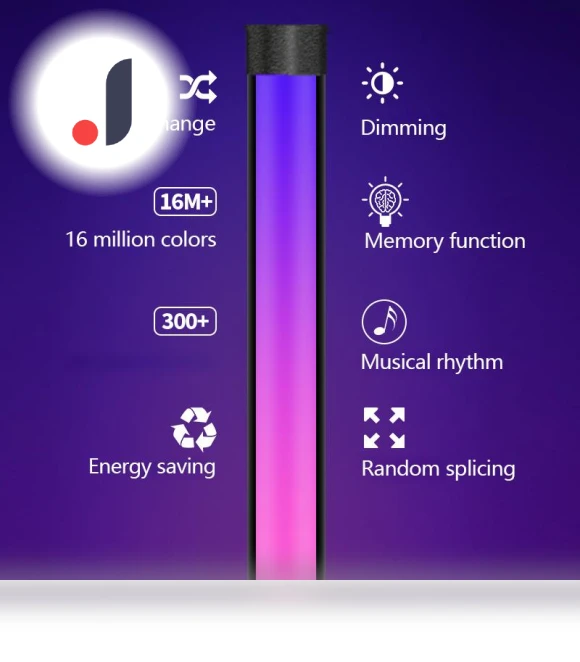 Smart Floor Lamp RGB — Kids' Lamps, Rainbow Rain