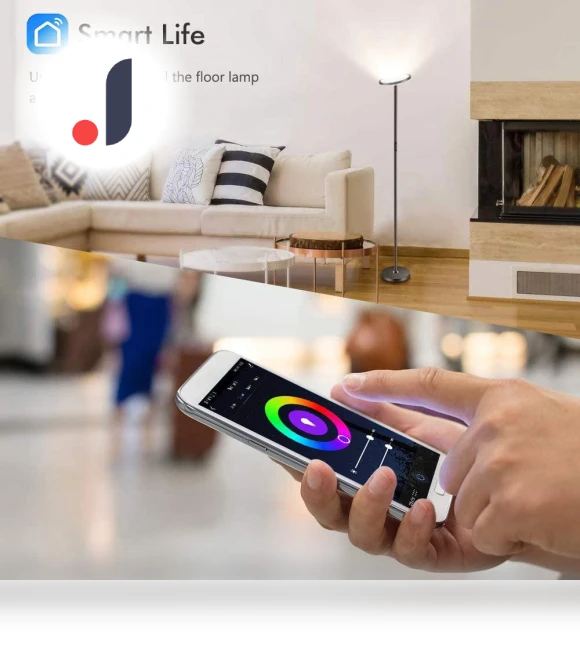Smart RGB Floor Lamp — Standing Lights, Build My Home