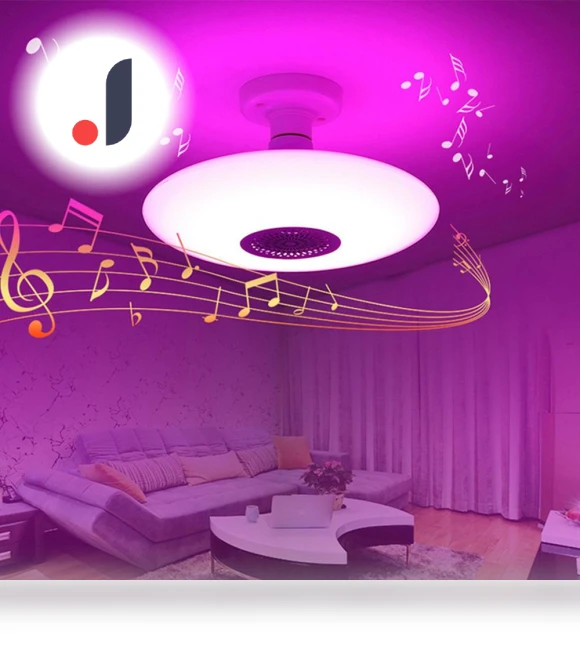 Smart UFO Lamp with Bluetooth Speaker — Overhead Lighting, 888 Auto Parts Town