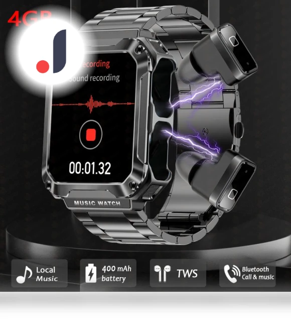 Smart Watch 3 in 1 — Wearable Accessories, Tiktop2