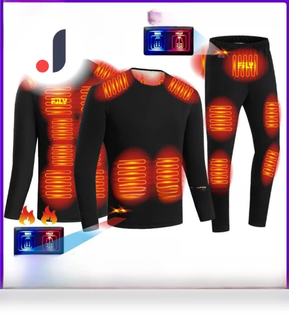 Smart Winter Suit with Electric Heating — Insulated, Need Underwear