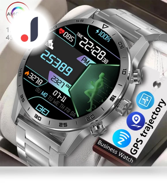 Smartwatch with NFC, ECG, and Voice Assistant — Smartwatches, Tiktop2