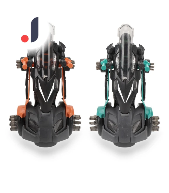 Transformable Toy Car Robot with Music and Light — Interactive Figures & Robots, ZY-Animal-N