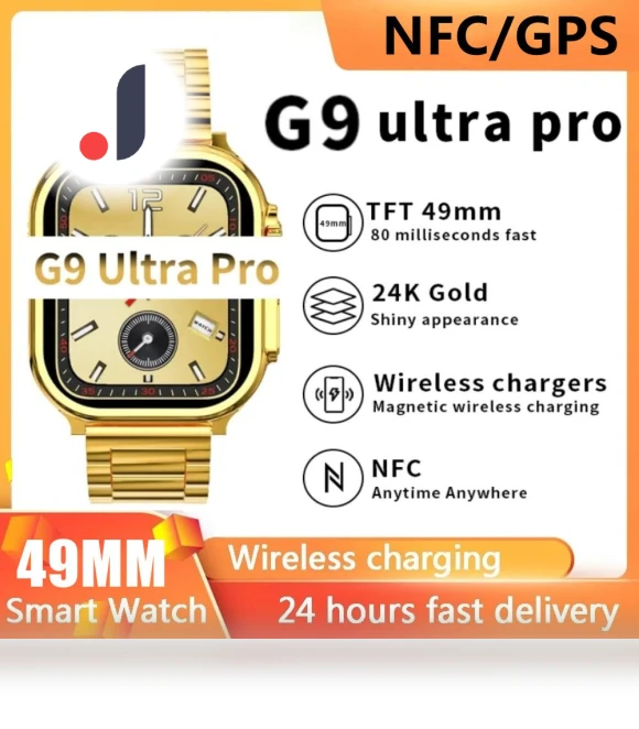 Ultra Pro Gold Smart Watch — Wearable Accessories, Tiktop2