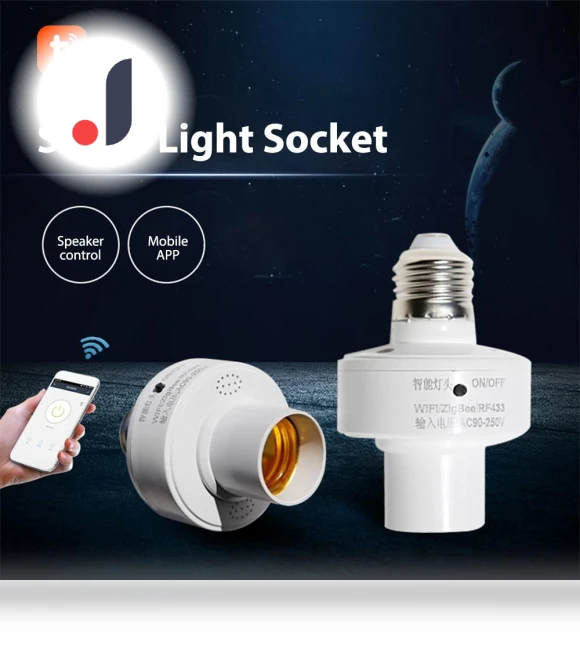 WiFi Smart Bulb Adapter — Smart Home Modules, Build My Home