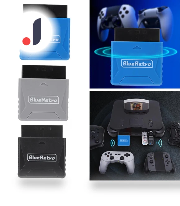 Wireless Controller Converter for PS2/PS1 — Adapters, Home Textile Home Decoration