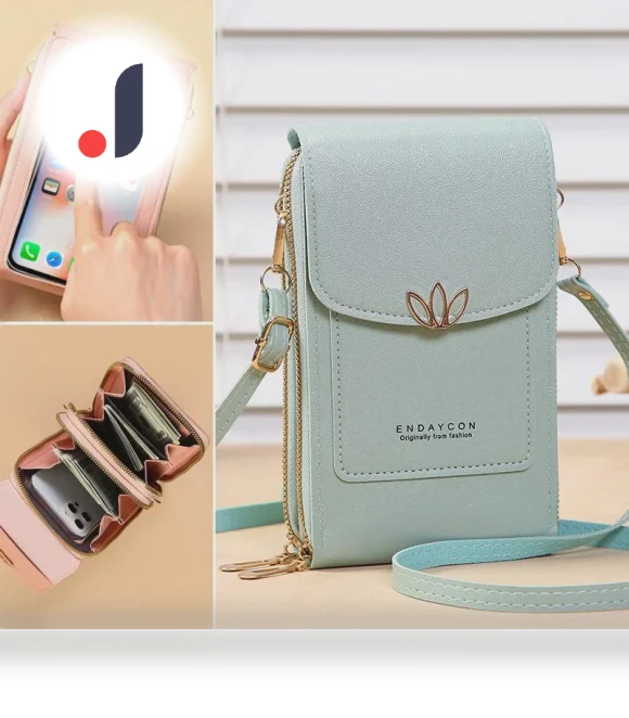 Women's Crossbody Bag with Touch Screen — , VantaGoods