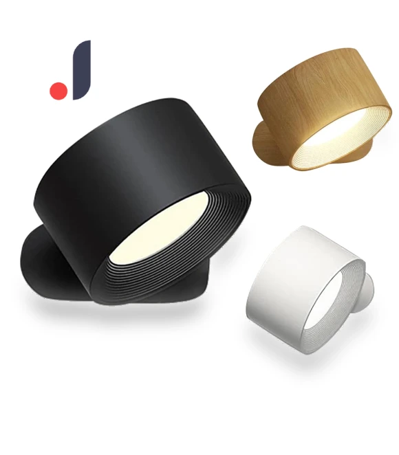 360° Magnetic Rotating LED Wall Lamp — Wall Lighting, SURTOP