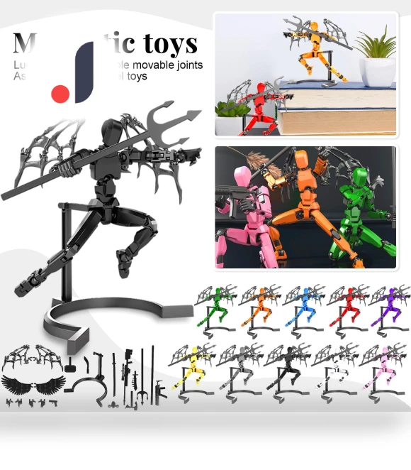 3D Robot Titan Mobile Doll Set — Dolls & Figures, Joliann fashion