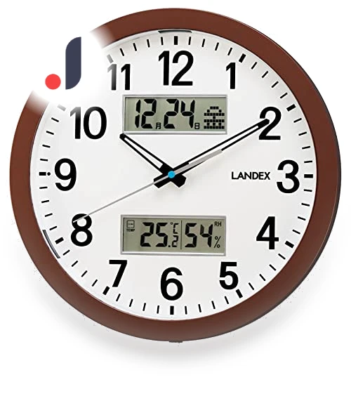 Analog Wall Clock with Illumination — Clocks, Collectors Guild Japan