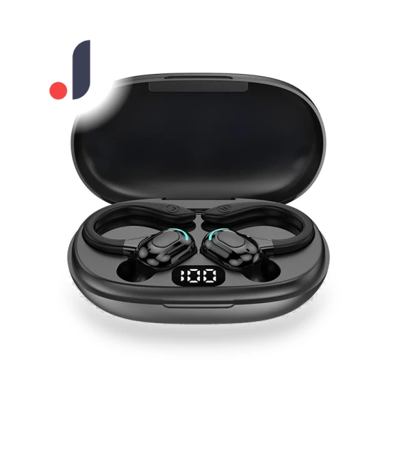 Bluetooth Headset with Charging Case — In-Ear Headphones, SmartGears