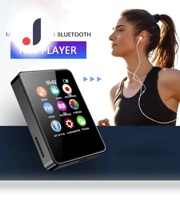 Bluetooth MP4 Player with Touch Screen — Portable Media Players, HOME-Auto-001