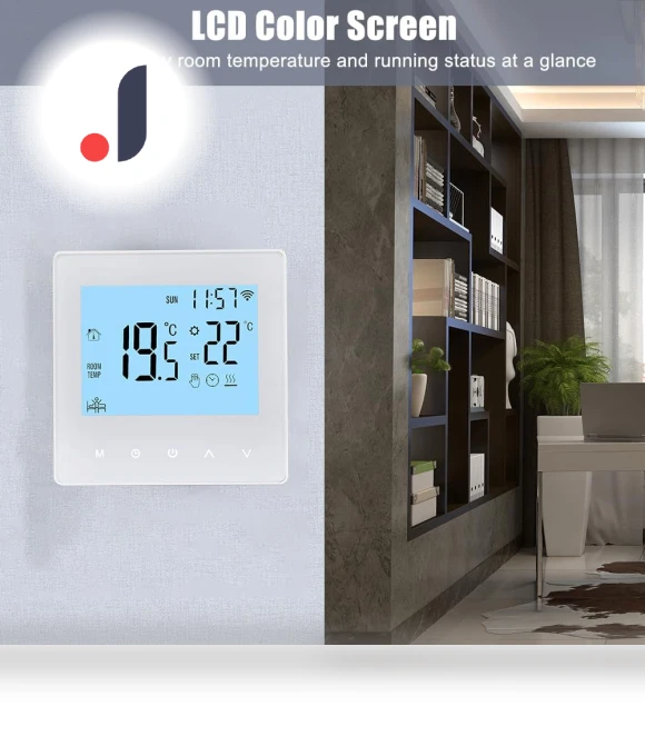 Digital Programmable LCD Temperature Controller — Home Climate Control