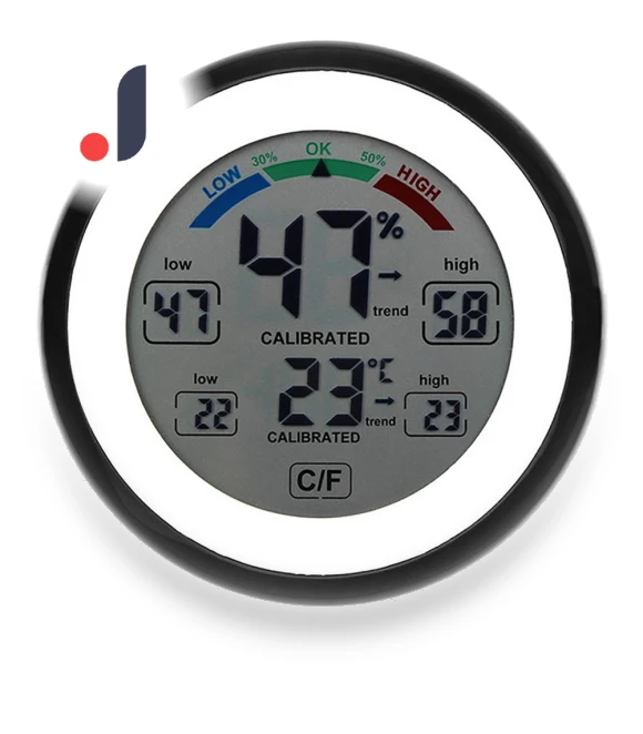Digital Thermometer with Touch Screen — Home Climate Control, Daily necessities-V