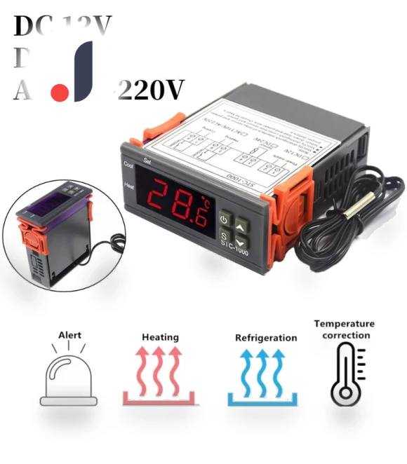 Digital Thermostat — Climate Control Devices, Choubo six