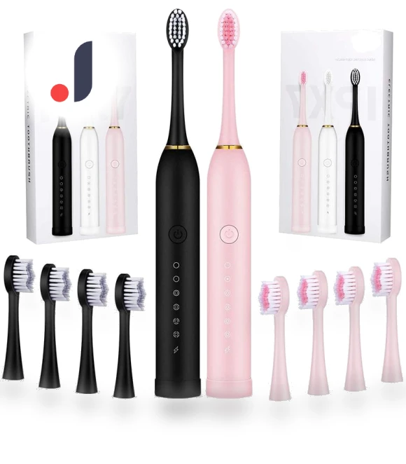 Electric Toothbrush with Smart Timer — Electric Toothbrush Heads, Febell