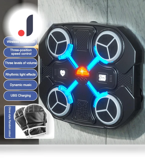 Intelligent Musical Boxing Machine — Boxing Training Gear, HOME-Auto-001