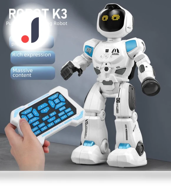 Intelligent Remote Control Robot Dog — Interactive Figures & Robots, Peach Bloom