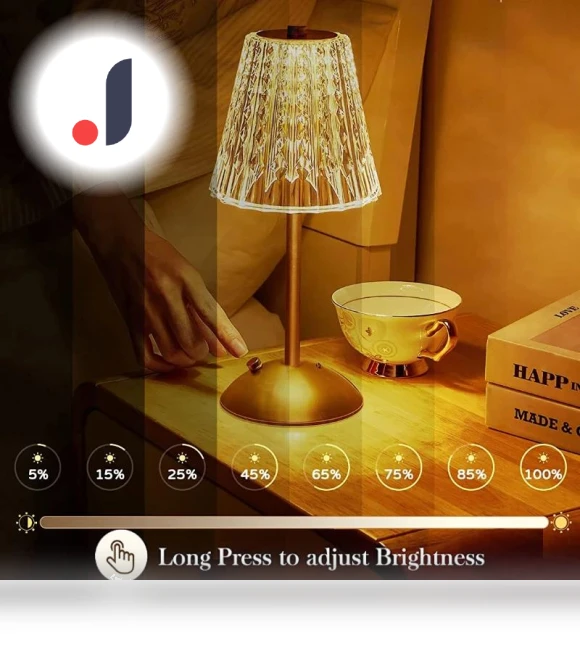 LED Desk Lamp with Touch Sensor — Study & Desk Lighting, COOKING-MALL