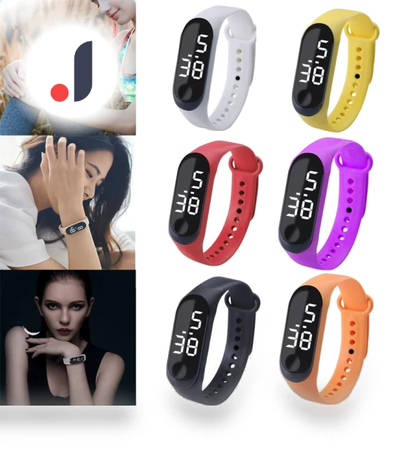 LED Screen Smart Touch Screen Sports Casual Bracelet — Wearable Accessories, Uav parts center