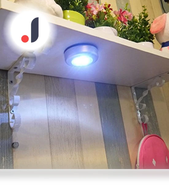 Mini Wireless 3-LED Touch Lamp — Standing Lights, SJPRO