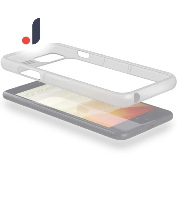Motorcycle Smartphone Holder with Weather Cover — Gloves, Daytona
