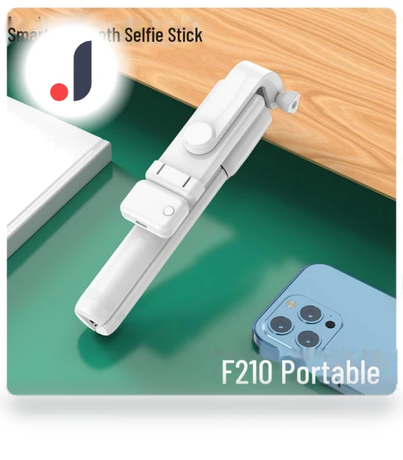 Portable Selfie Stick with Bluetooth, Fill Light, and Built-in Tripod — Selfie Sticks, Smarter than future