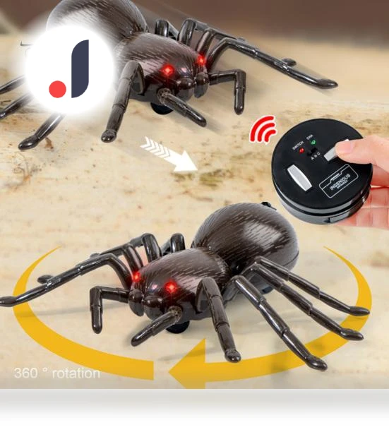 Remote Control Spider Toy — Interactive Figures & Robots, All for Kids