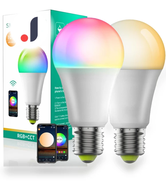 Smart Bluetooth RGB Bulb — Light Sockets, E-Kingsman