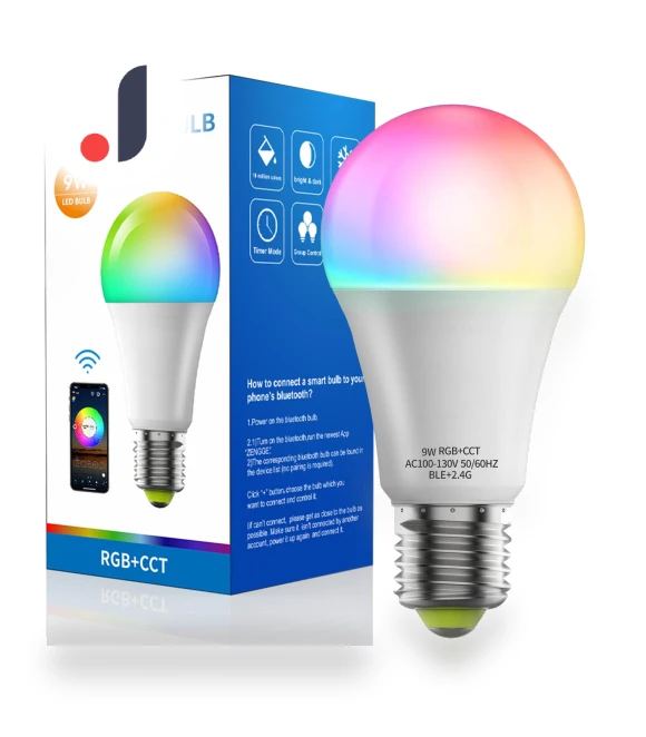 Smart Bluetooth RGB Light Bulbs — LED, LAPA