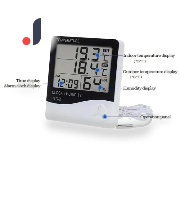 Smart Digital Hygrometer Thermometer — Humidity Meters, HOME-Auto-001