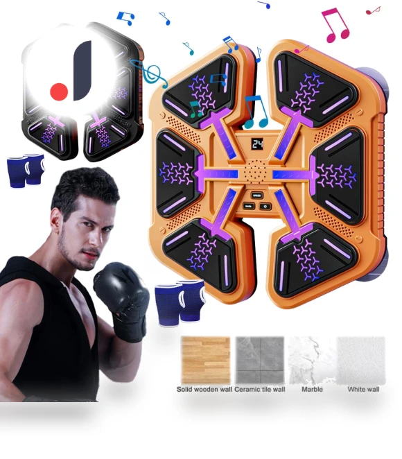 Smart Musical Boxing Trainer — Boxing Training Gear, HOME-Auto-001