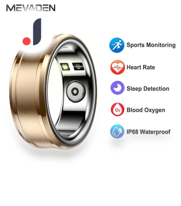 Smart Ring Heart Rate Sleep Blood Oxygen Monitor — Smart Rings, MEVADEN