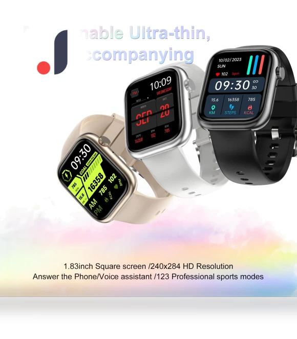 Smart Watch with Bluetooth Calling — Smartwatches, QGeeM