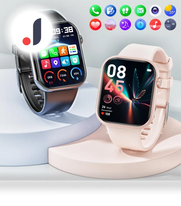 Smart Watch with Fitness Tracker — Smartwatches, JS future