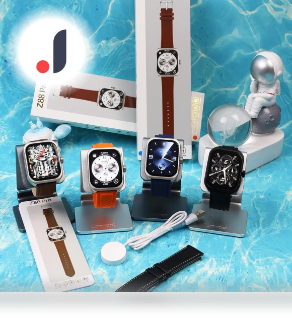 Smartwatch with Curved 3D Display and Sport Leather Strap — Smartwatches, Best Electronics