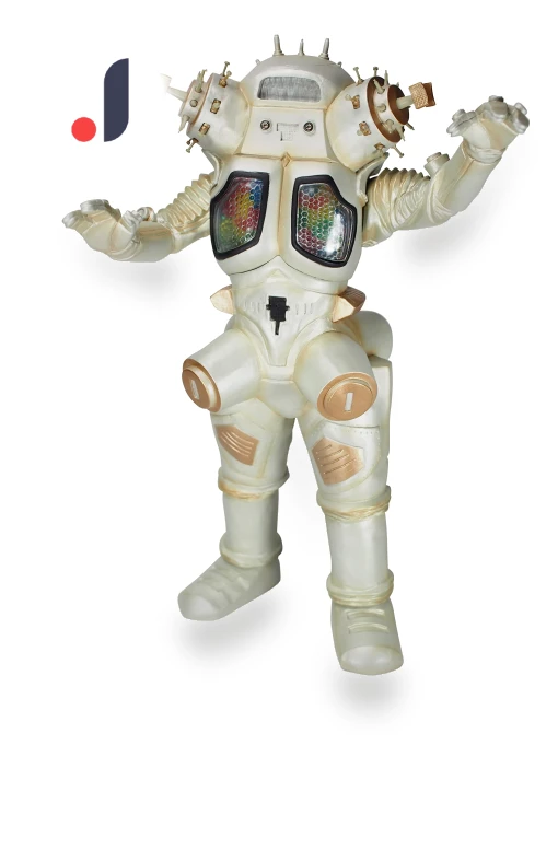 Space Robot King Joe Scale PVC Soft Vinyl Painted Ready Figure — Collectible Statues, Ccp